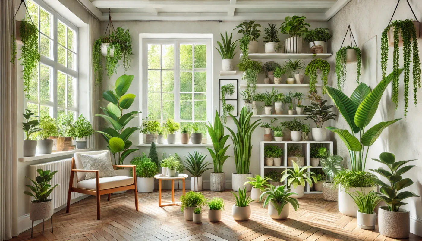 10 lợi ích trồng cây cảnh trong nhà