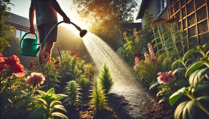 Cách tưới nước cây cảnh đúng cách giúp cây phát triển khỏe mạnh