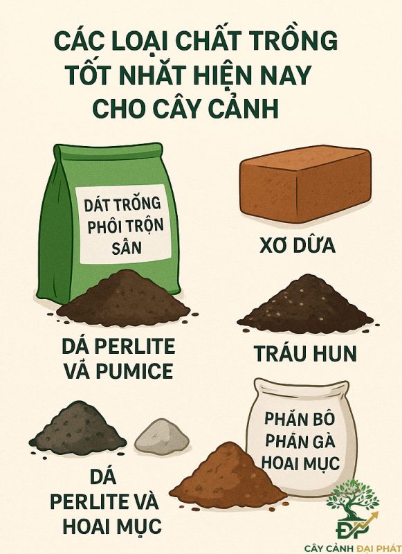 Công thức phối trộn chất trồng theo từng loại cây